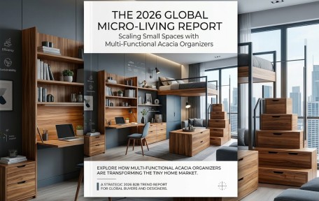 The 2026 Global Micro-Living Report: Scaling Small Spaces with Multi-Functional Acacia Organizers